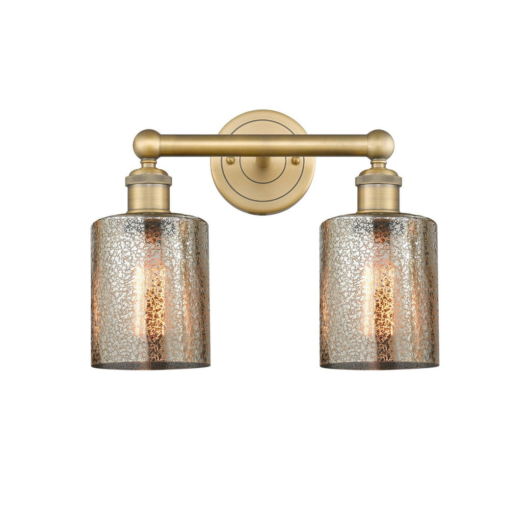 Innovations Edison 616-2W-BB-G116 Bath Vanity Light 14 in. wide - Brushed Brass