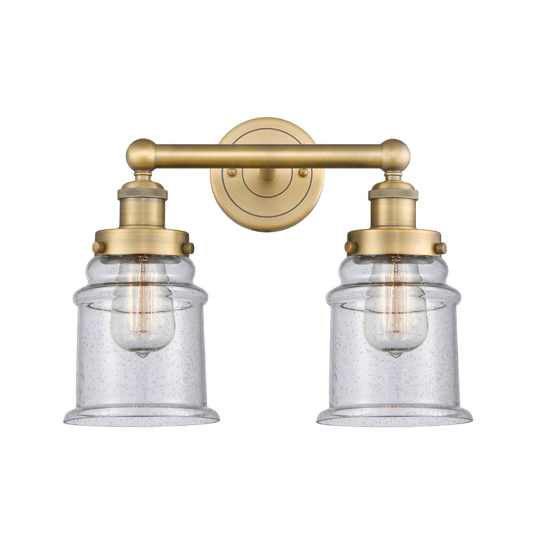 Innovations Edison 616-2W-BB-G184 Bath Vanity Light 15 in. wide - Brushed Brass