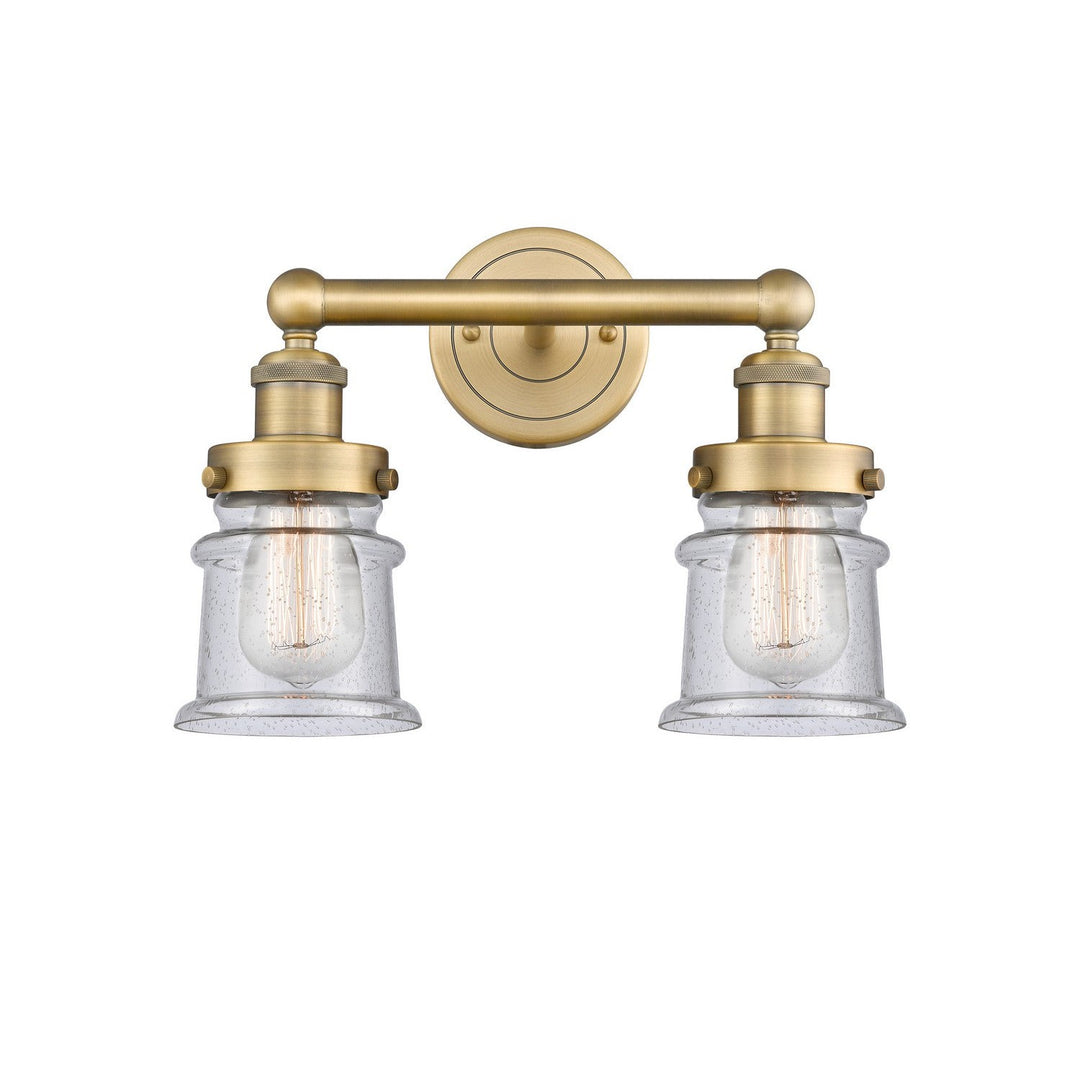 Innovations Edison 616-2W-BB-G184S Bath Vanity Light 15 in. wide - Brushed Brass