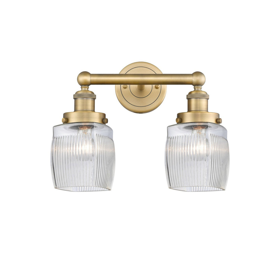 Innovations Edison 616-2W-BB-G302 Bath Vanity Light 15 in. wide - Brushed Brass