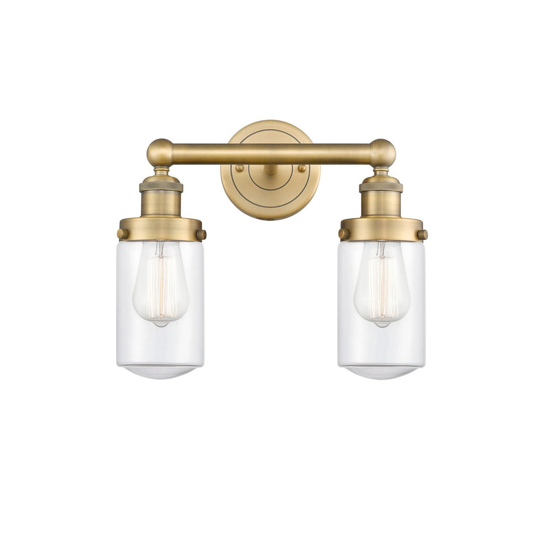 Innovations Edison 616-2W-BB-G312 Bath Vanity Light 16 in. wide - Brushed Brass