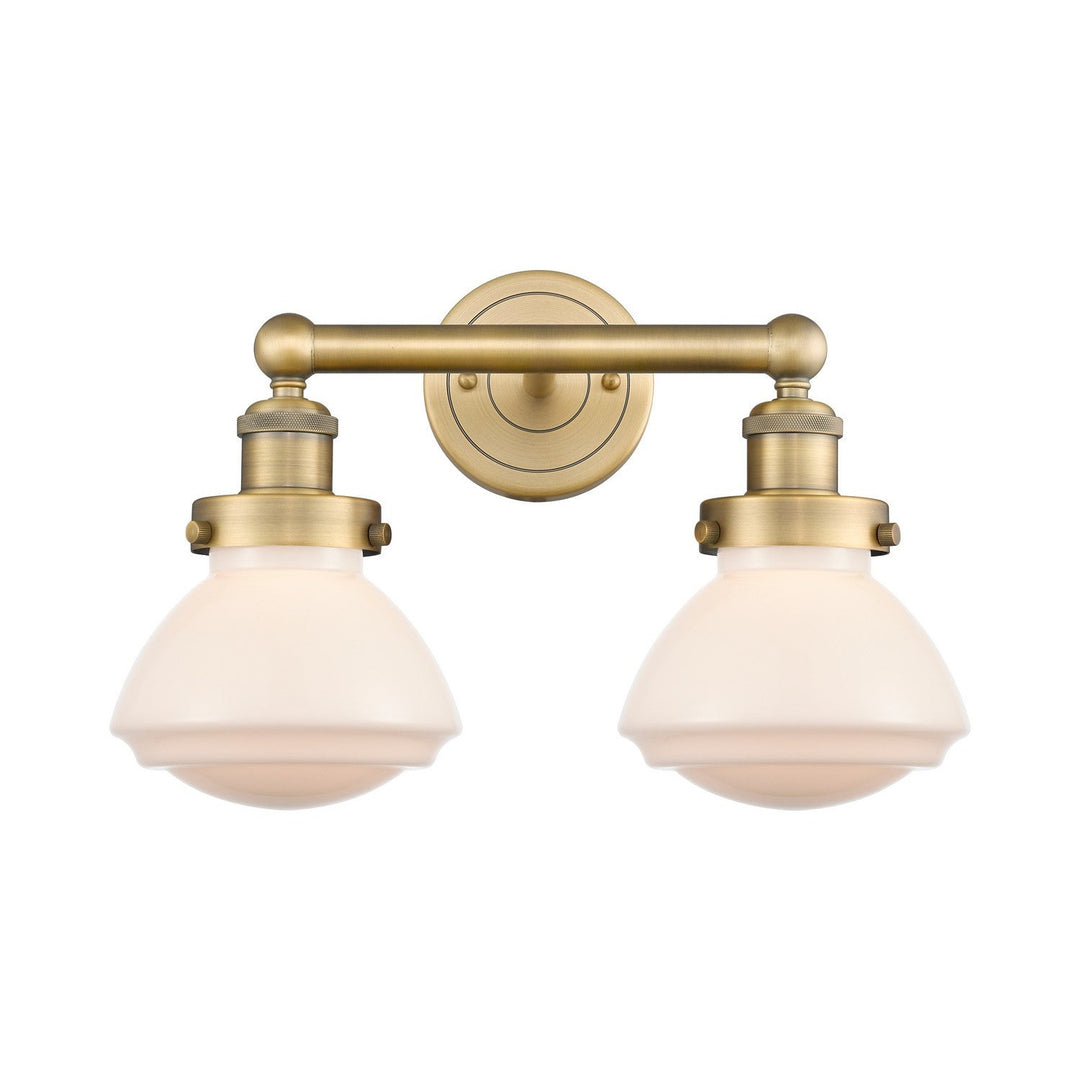 Innovations Edison 616-2W-BB-G321 Bath Vanity Light 16 in. wide - Brushed Brass