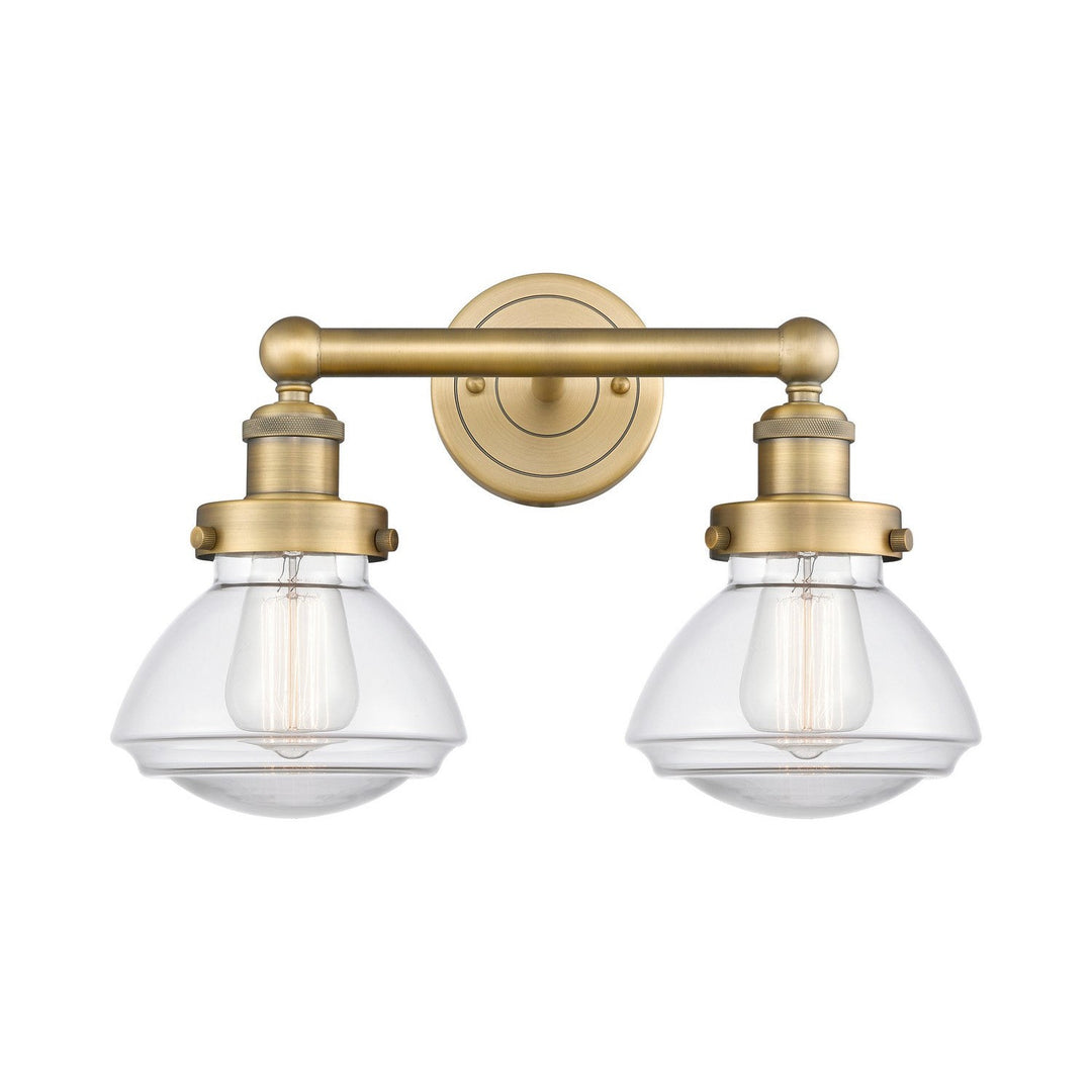 Innovations Edison 616-2W-BB-G322 Bath Vanity Light 16 in. wide - Brushed Brass