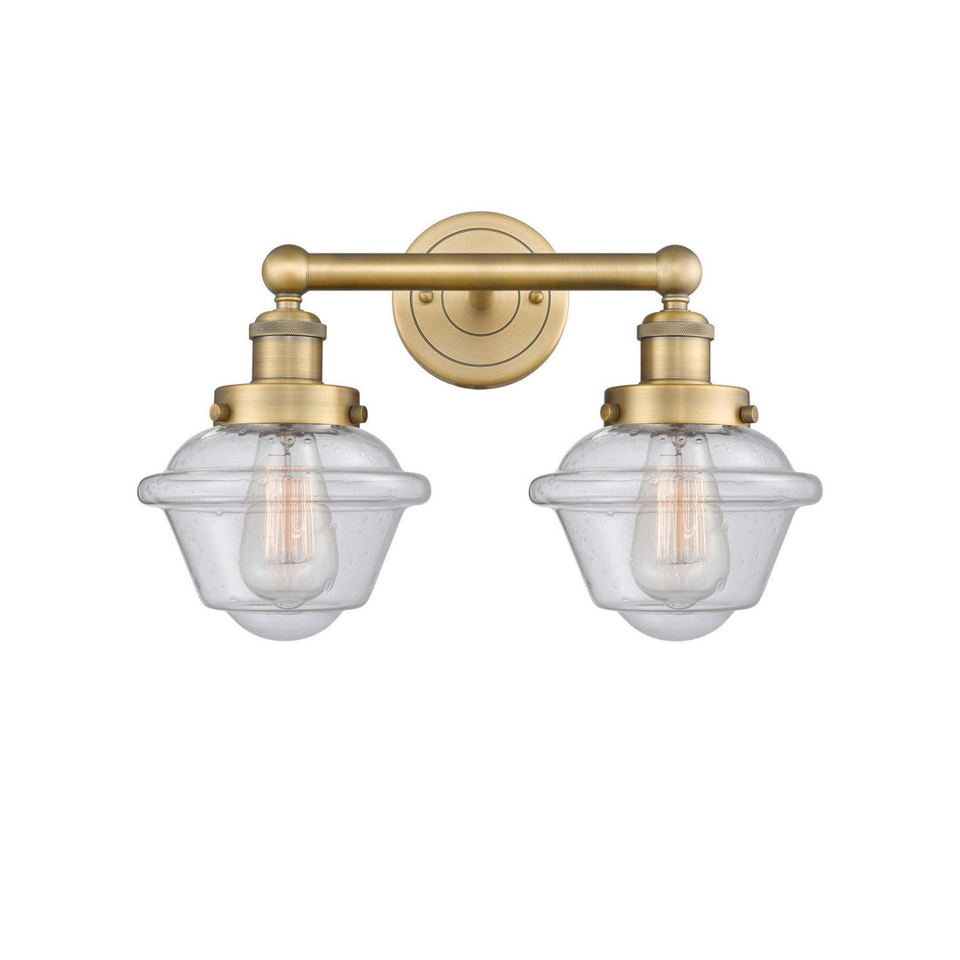 Innovations Edison 616-2W-BB-G534 Bath Vanity Light 16 in. wide - Brushed Brass