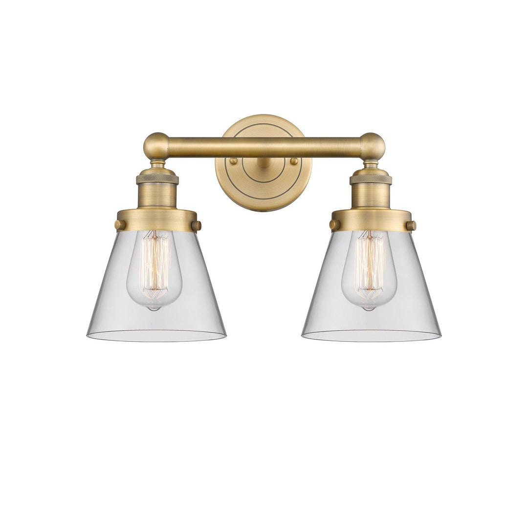 Innovations Edison 616-2W-BB-G62 Bath Vanity Light 16 in. wide - Brushed Brass