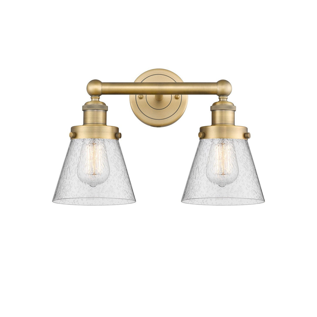 Innovations Edison 616-2W-BB-G64 Bath Vanity Light 16 in. wide - Brushed Brass