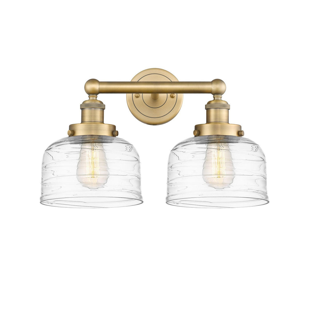 Innovations Edison 616-2W-BB-G713 Bath Vanity Light 16 in. wide - Brushed Brass