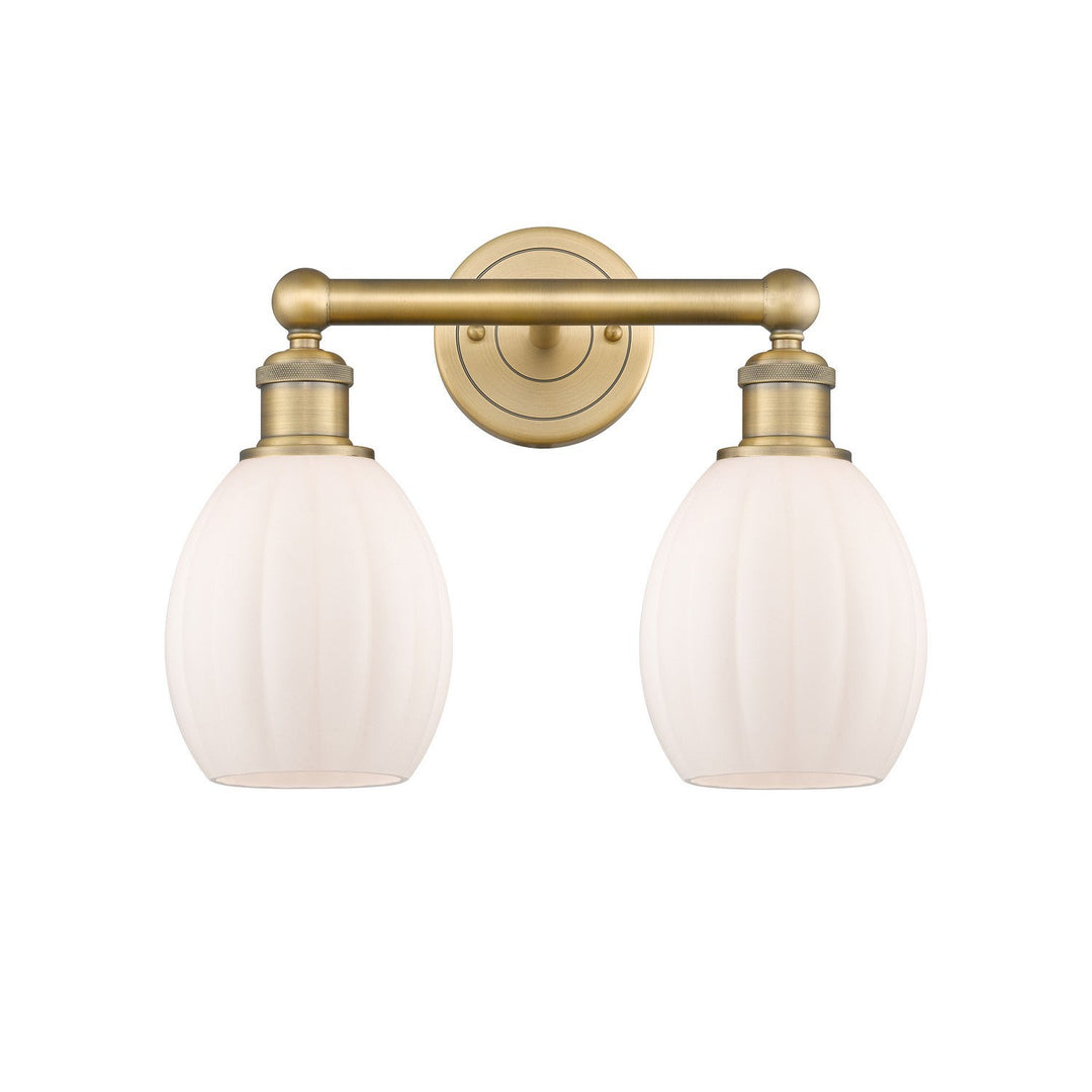 Innovations Edison 616-2W-BB-G81 Bath Vanity Light 15 in. wide - Brushed Brass