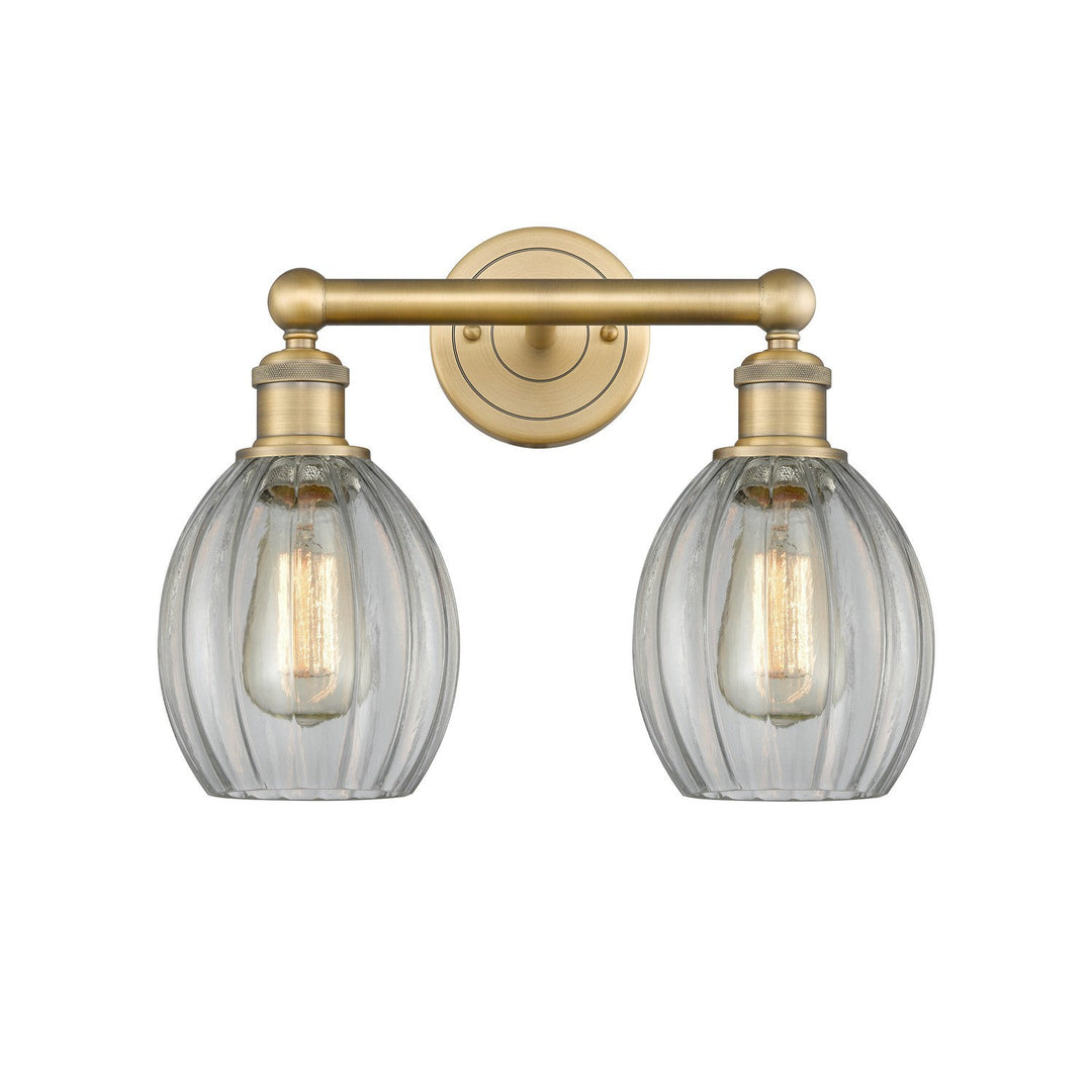 Innovations Edison 616-2W-BB-G82 Bath Vanity Light 15 in. wide - Brushed Brass