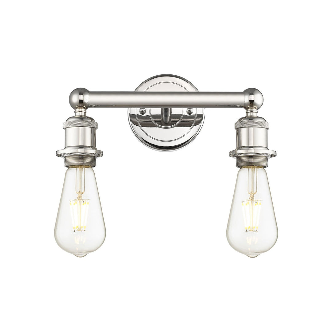 Innovations Downtown Urban 616-2W-PN Bath Vanity Light 9 in. wide - Polished Nickel