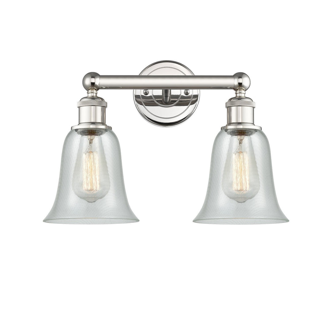 Innovations Edison 616-2W-PN-G2812 Bath Vanity Light 16 in. wide - Polished Nickel