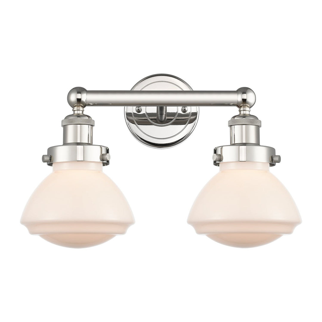 Innovations Edison 616-2W-PN-G321 Bath Vanity Light 16 in. wide - Polished Nickel