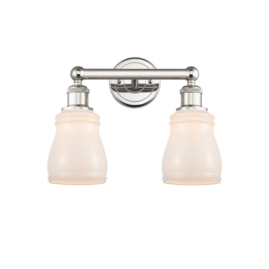 Innovations Edison 616-2W-PN-G391 Bath Vanity Light 14 in. wide - Polished Nickel