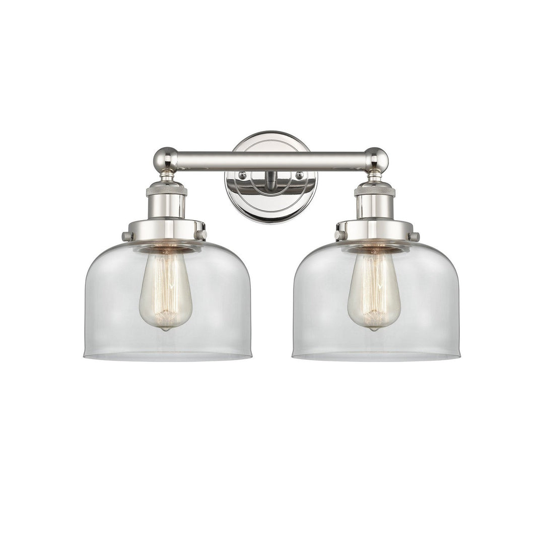 Innovations Edison 616-2W-PN-G72 Bath Vanity Light 16 in. wide - Polished Nickel