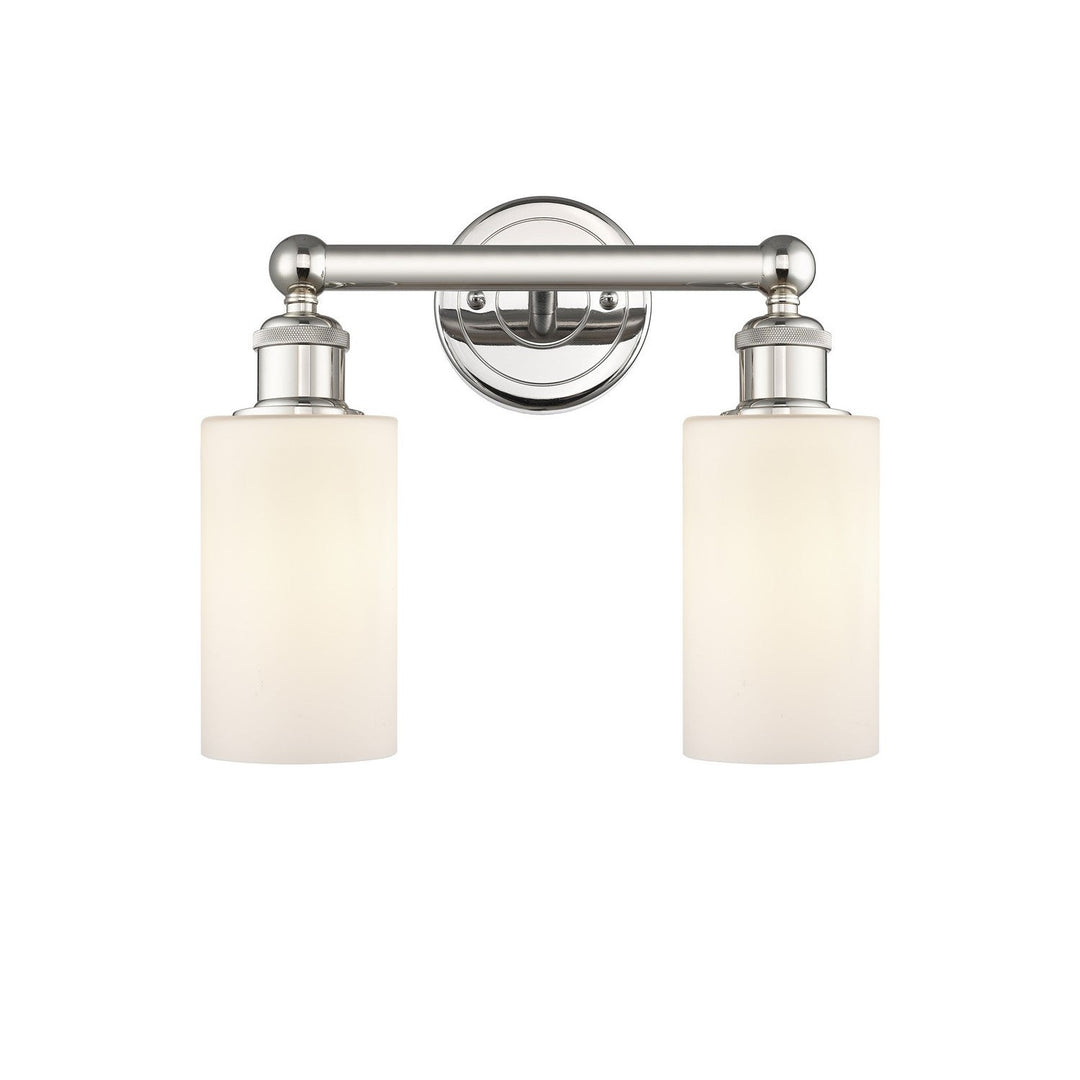 Innovations Edison 616-2W-PN-G801 Bath Vanity Light 13 in. wide - Polished Nickel