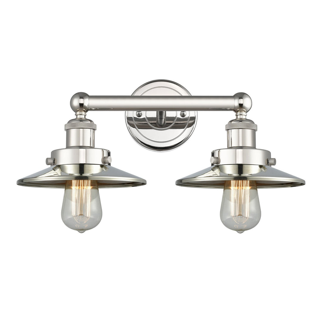 Innovations Downtown Urban 616-2W-PN-M1-PN Bath Vanity Light 17 in. wide - Polished Nickel