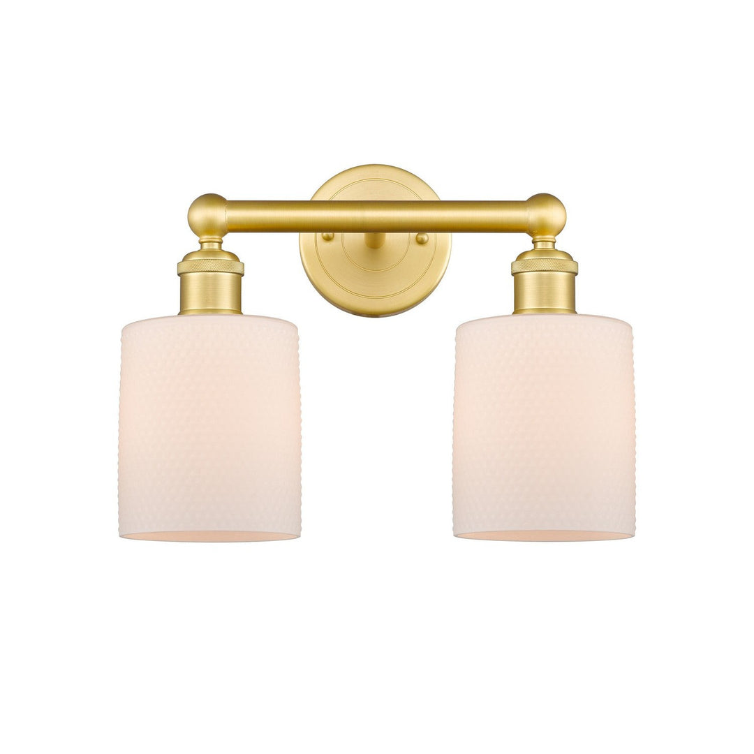 Innovations Edison 616-2W-SG-G111 Bath Vanity Light 14 in. wide - Satin Gold