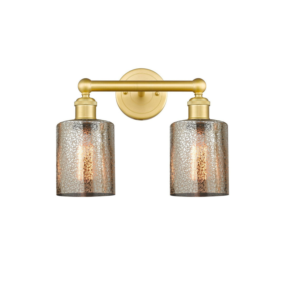 Innovations Edison 616-2W-SG-G116 Bath Vanity Light 14 in. wide - Satin Gold