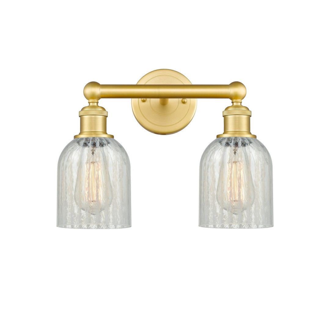 Innovations Edison 616-2W-SG-G2511 Bath Vanity Light 14 in. wide - Satin Gold