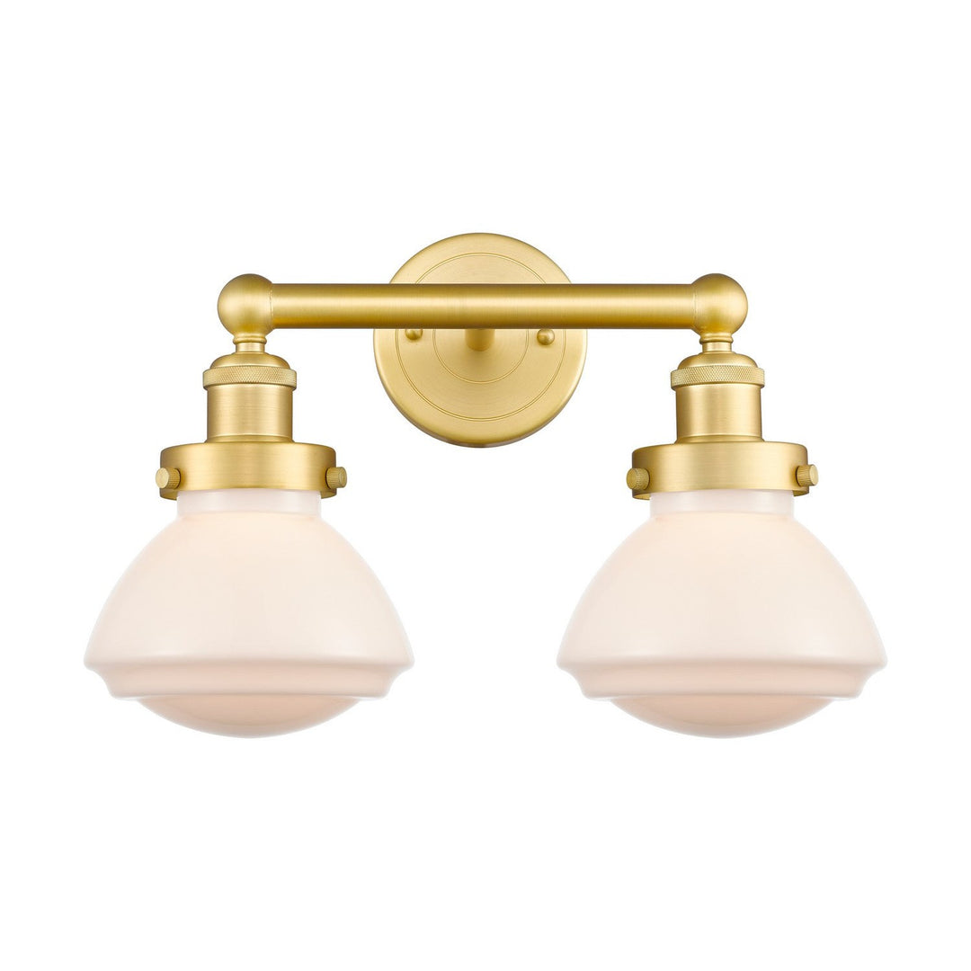 Innovations Edison 616-2W-SG-G321 Bath Vanity Light 16 in. wide - Satin Gold