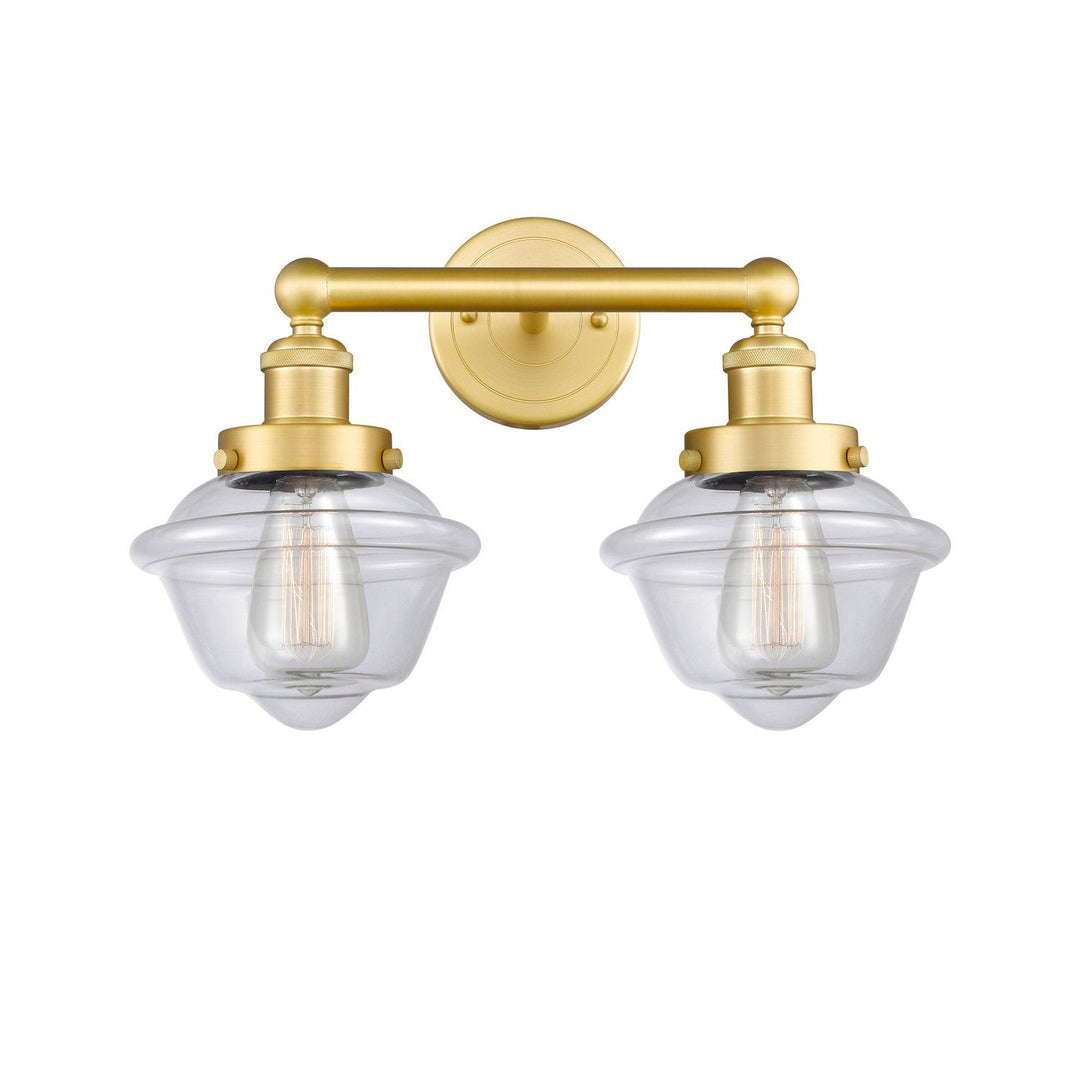 Innovations Edison 616-2W-SG-G532 Bath Vanity Light 16 in. wide - Satin Gold