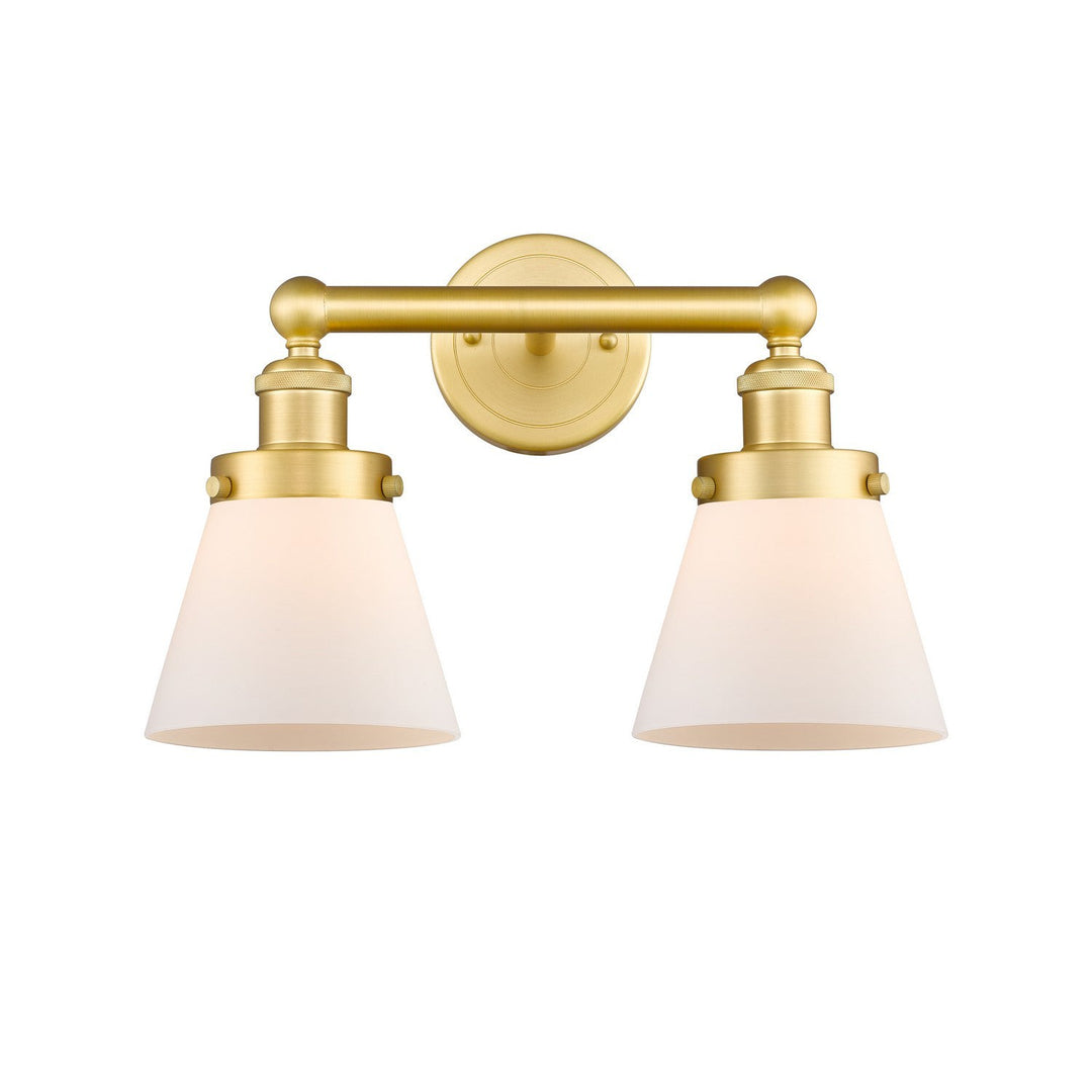 Innovations Edison 616-2W-SG-G61 Bath Vanity Light 16 in. wide - Satin Gold