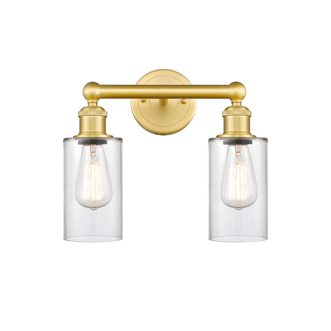 Innovations Edison 616-2W-SG-G802 Bath Vanity Light 13 in. wide - Satin Gold