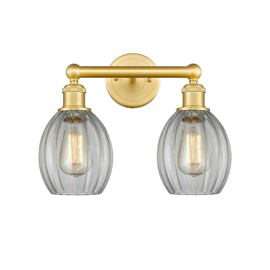 Innovations Edison 616-2W-SG-G82 Bath Vanity Light 15 in. wide - Satin Gold