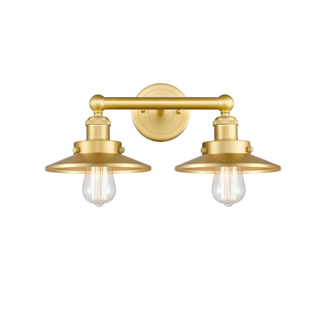 Innovations Downtown Urban 616-2W-SG-M4-SG Bath Vanity Light 17 in. wide - Satin Gold