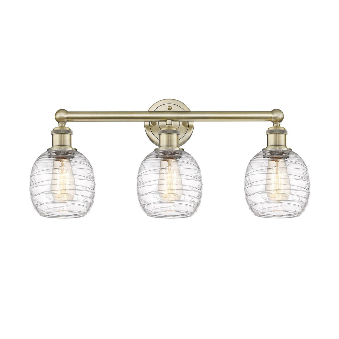 Innovations Edison 616-3W-AB-G1013 Bath Vanity Light 24 in. wide - Antique Brass