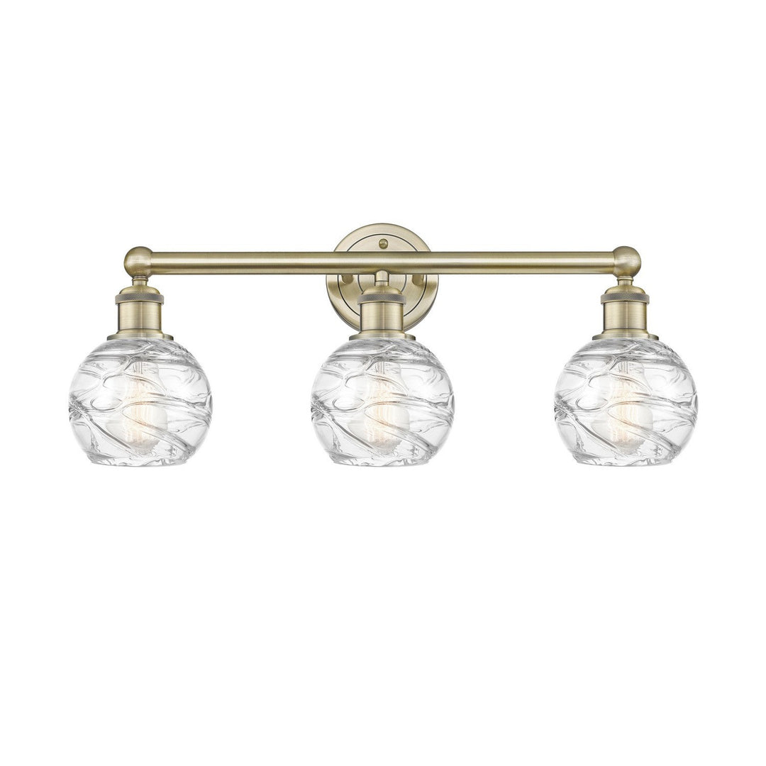 Innovations Edison 616-3W-AB-G1213-6 Bath Vanity Light 24 in. wide - Antique Brass