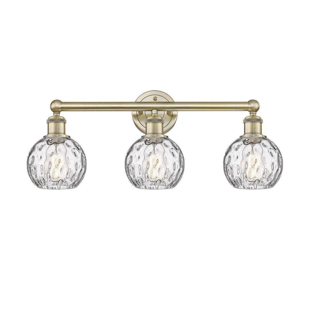 Innovations Edison 616-3W-AB-G1215-6 Bath Vanity Light 24 in. wide - Antique Brass