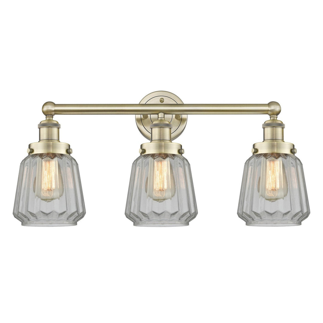Innovations Edison 616-3W-AB-G142 Bath Vanity Light 25 in. wide - Antique Brass