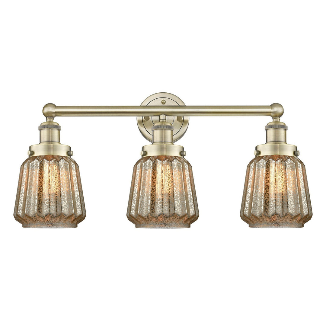 Innovations Edison 616-3W-AB-G146 Bath Vanity Light 25 in. wide - Antique Brass