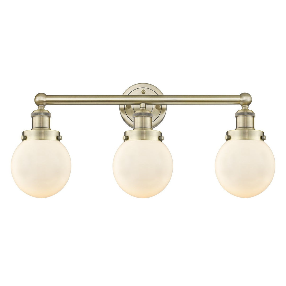Innovations Edison 616-3W-AB-G201-6 Bath Vanity Light 25 in. wide - Antique Brass
