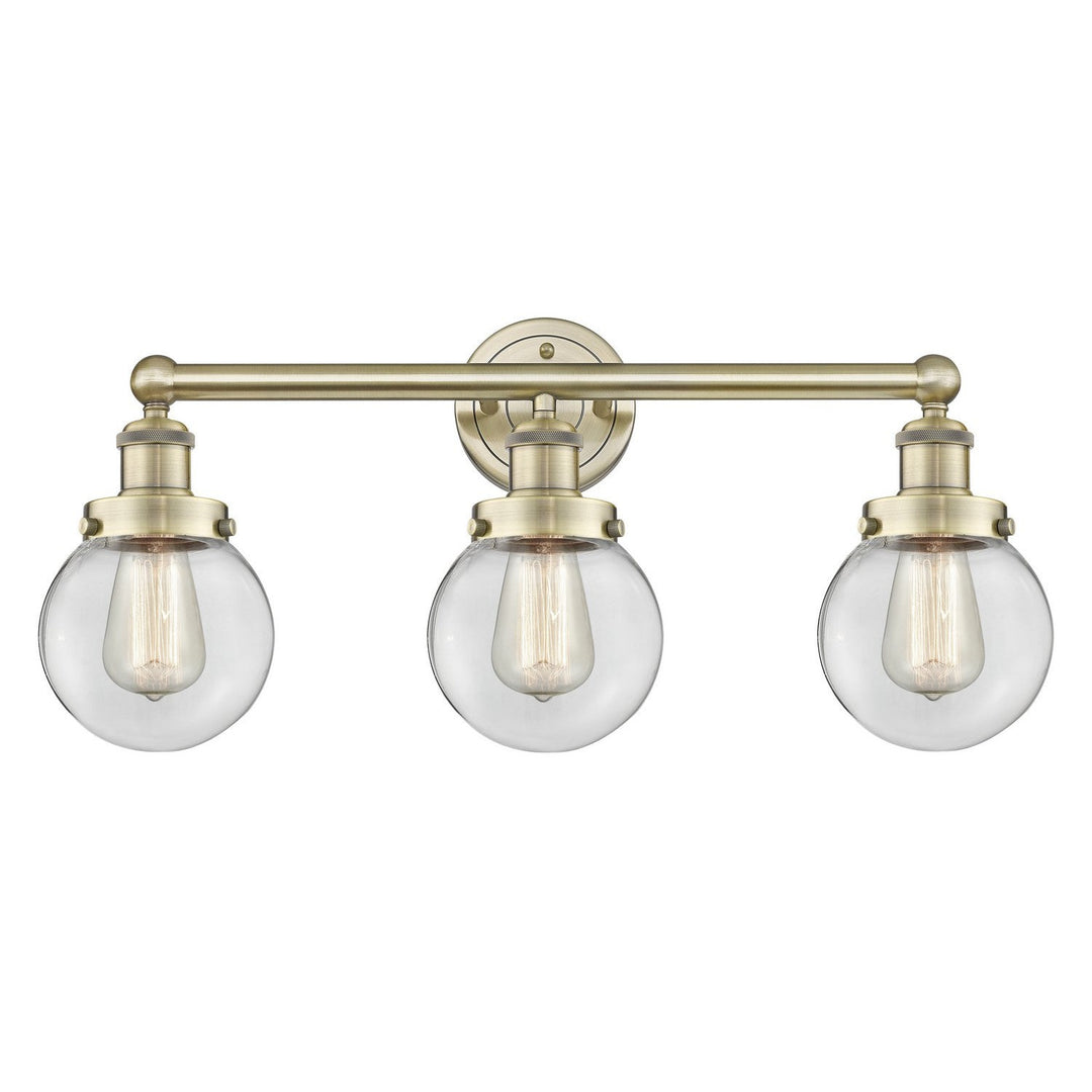 Innovations Edison 616-3W-AB-G202-6 Bath Vanity Light 25 in. wide - Antique Brass