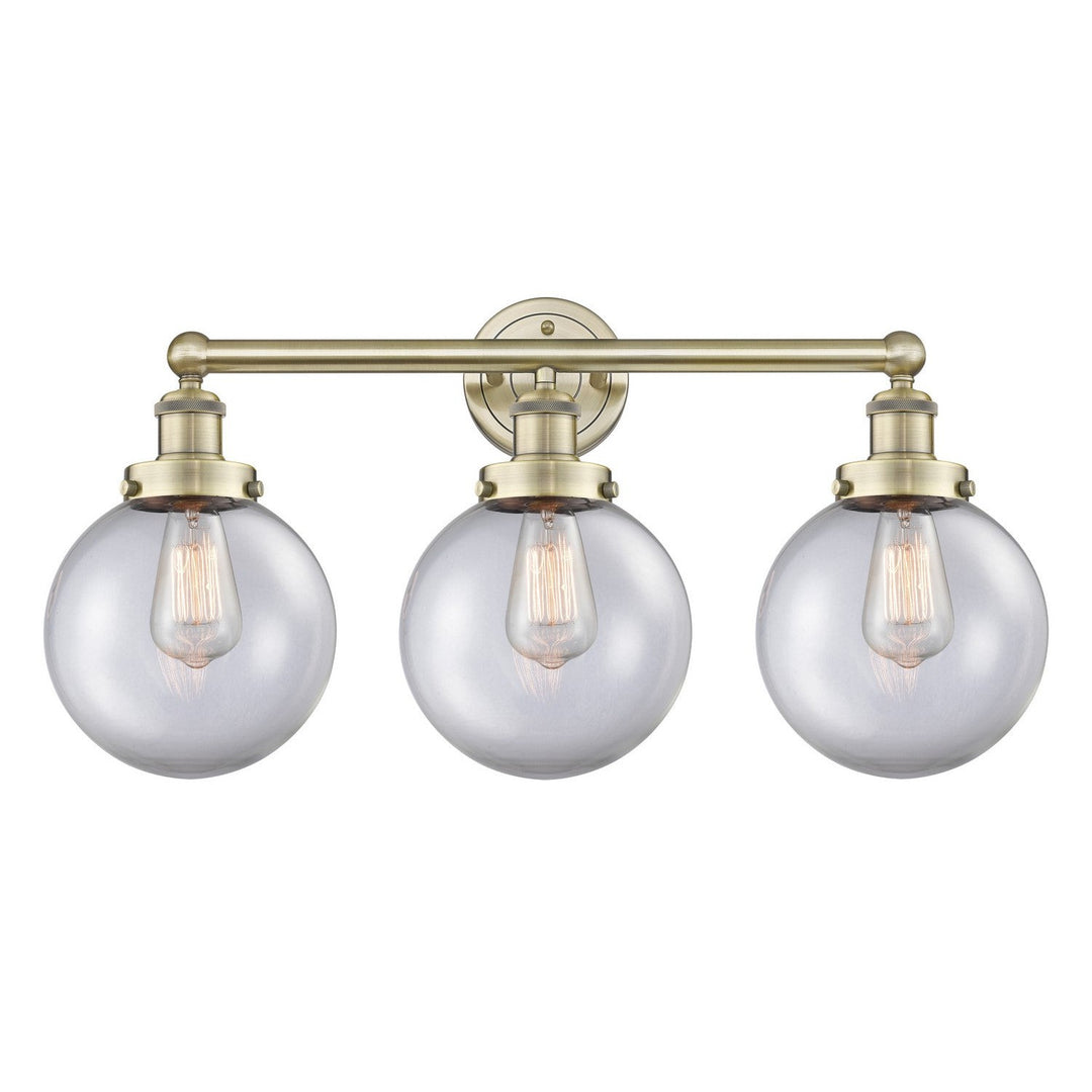 Innovations Edison 616-3W-AB-G202-8 Bath Vanity Light 25 in. wide - Antique Brass