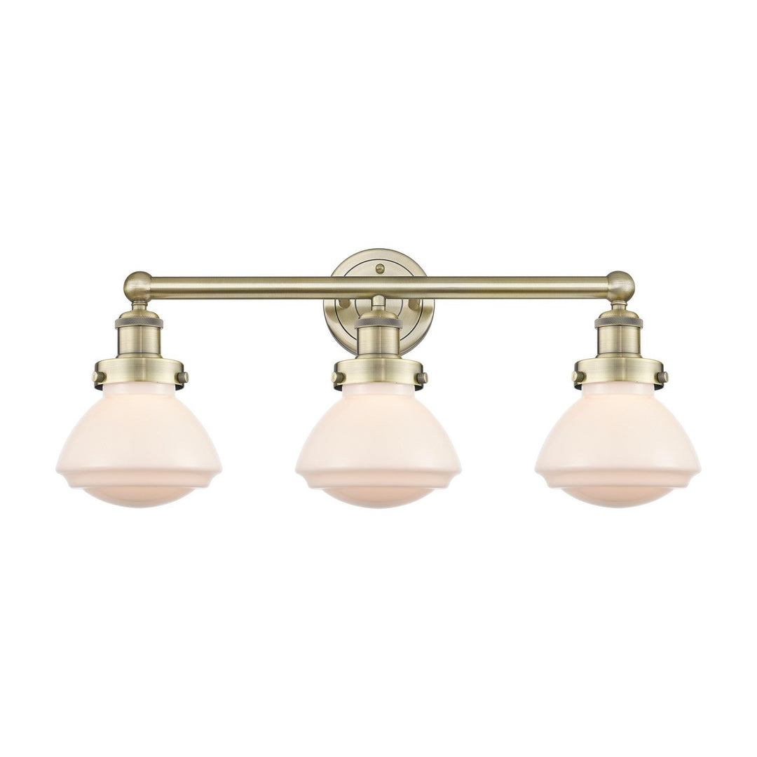 Innovations Edison 616-3W-AB-G321 Bath Vanity Light 25 in. wide - Antique Brass
