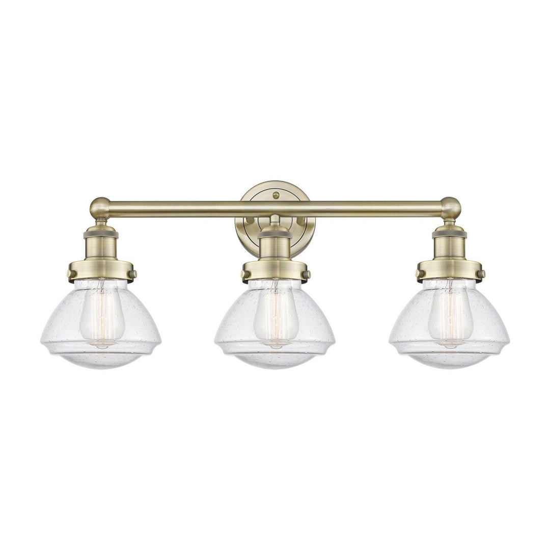 Innovations Edison 616-3W-AB-G324 Bath Vanity Light 25 in. wide - Antique Brass