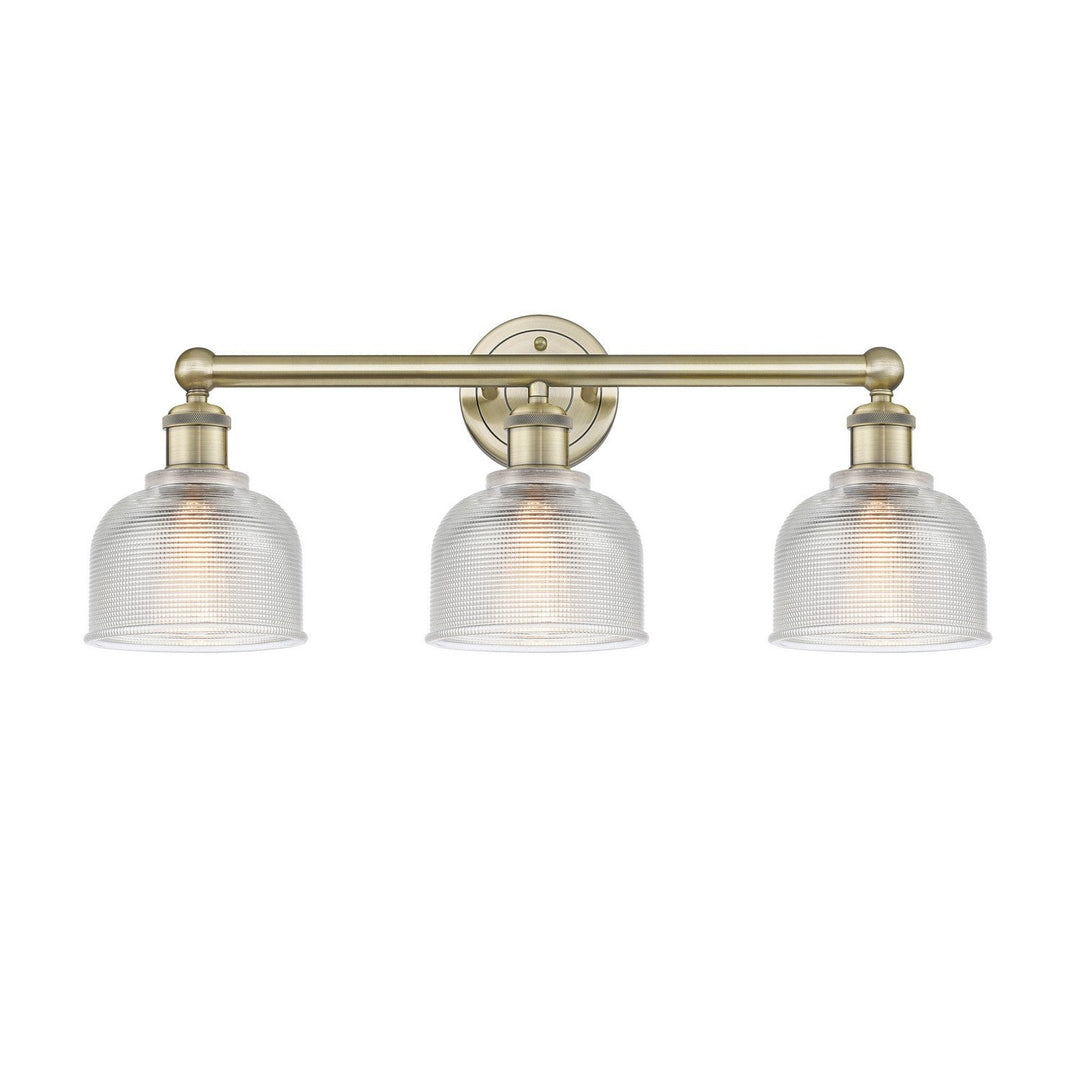 Innovations Edison 616-3W-AB-G412 Bath Vanity Light 24 in. wide - Antique Brass