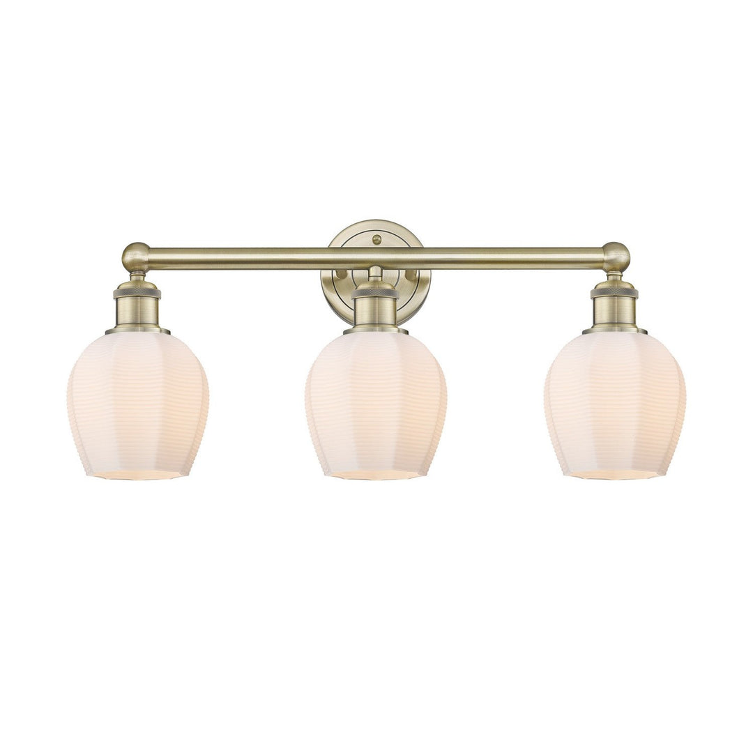 Innovations Edison 616-3W-AB-G461-6 Bath Vanity Light 24 in. wide - Antique Brass