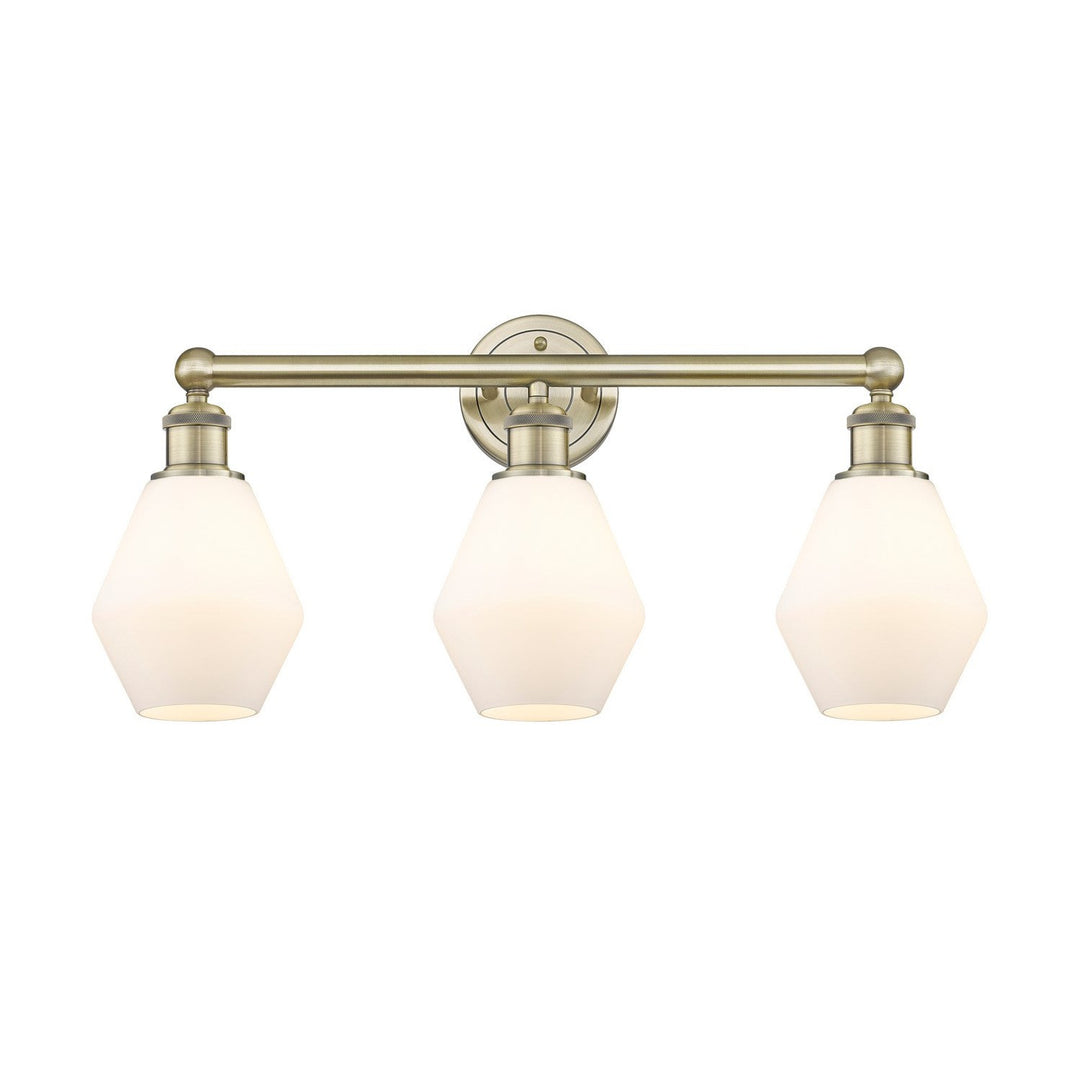 Innovations Edison 616-3W-AB-G651-6 Bath Vanity Light 24 in. wide - Antique Brass
