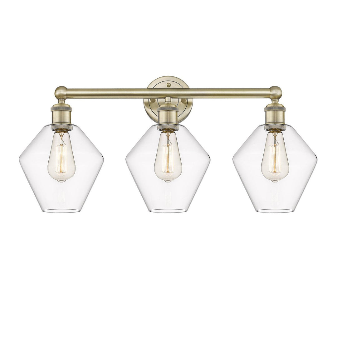 Innovations Downtown Urban 616-3W-AB-G652-8 Bath Vanity Light 26 in. wide - Antique Brass