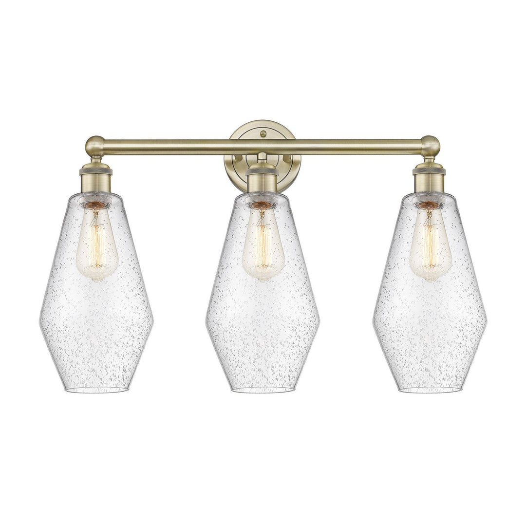 Innovations Downtown Urban 616-3W-AB-G654-7 Bath Vanity Light 25 in. wide - Antique Brass