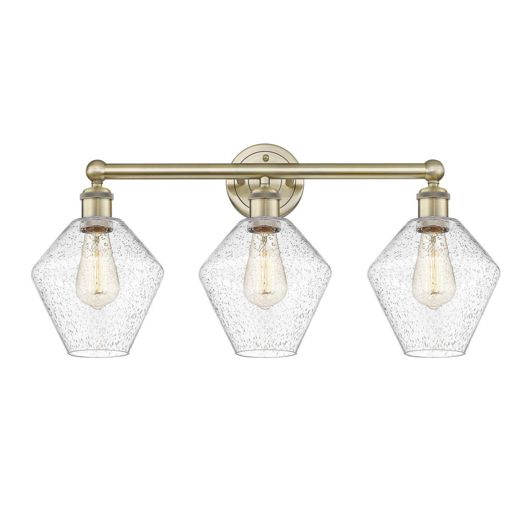 Innovations Downtown Urban 616-3W-AB-G654-8 Bath Vanity Light 26 in. wide - Antique Brass