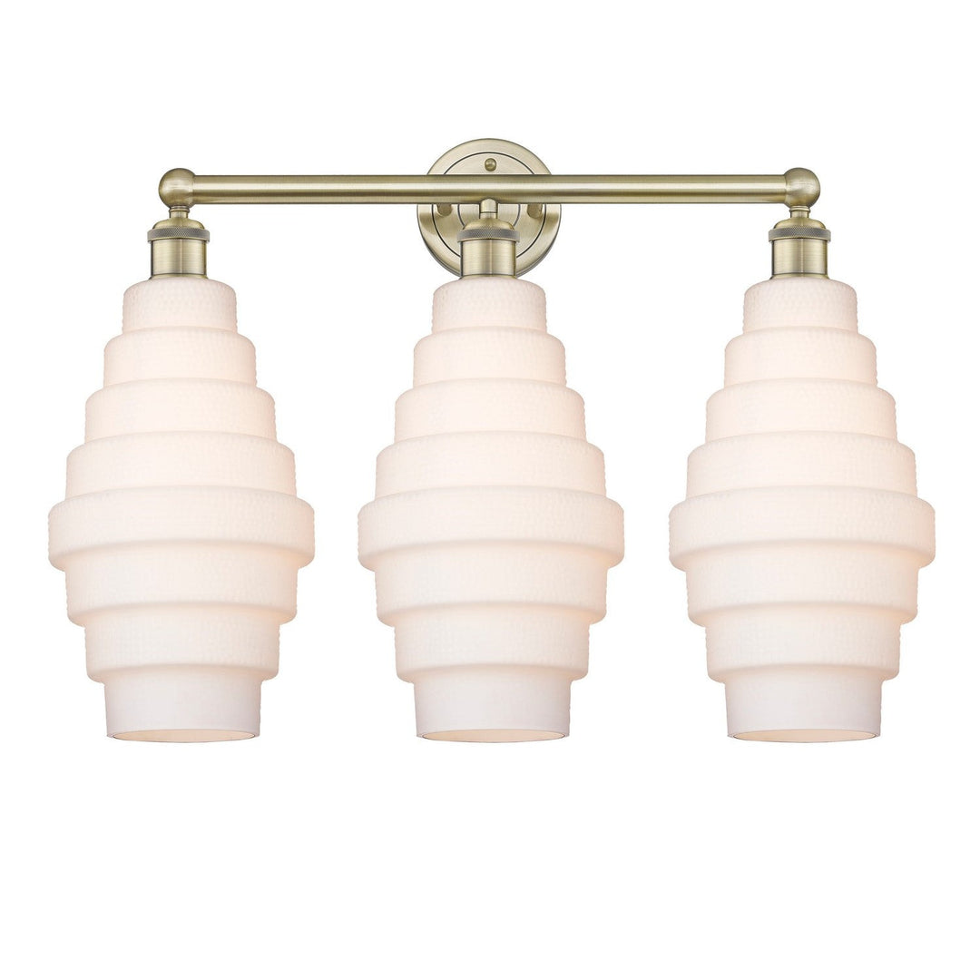 Innovations Downtown Urban 616-3W-AB-G671-8 Bath Vanity Light 26 in. wide - Antique Brass