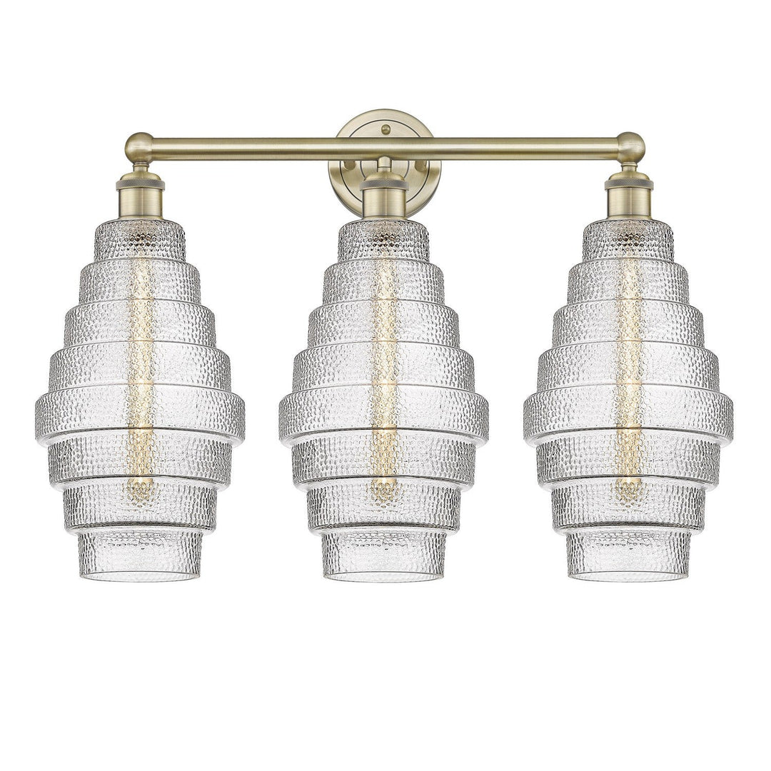 Innovations Downtown Urban 616-3W-AB-G672-8 Bath Vanity Light 26 in. wide - Antique Brass