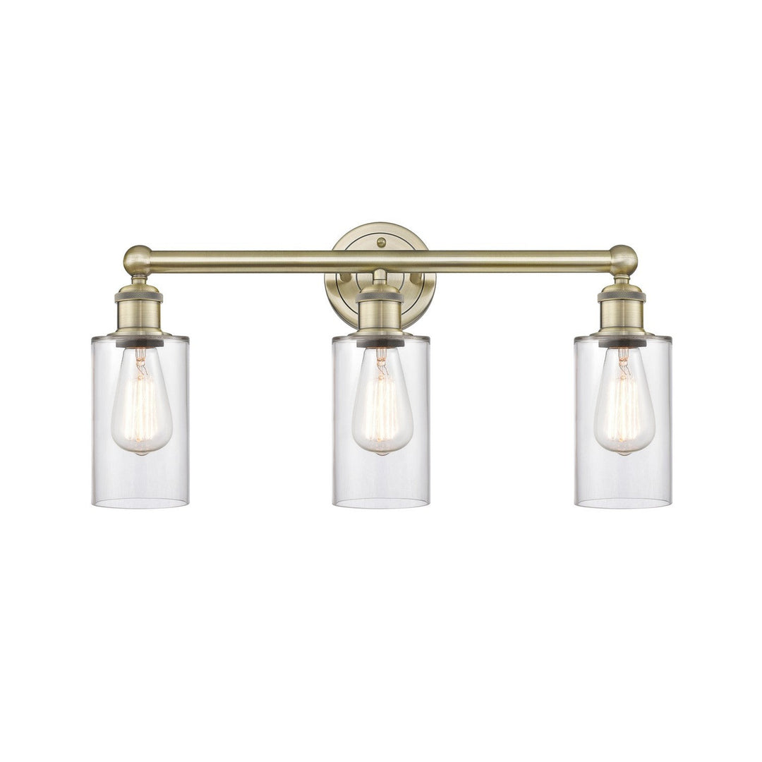 Innovations Edison 616-3W-AB-G802 Bath Vanity Light 22 in. wide - Antique Brass
