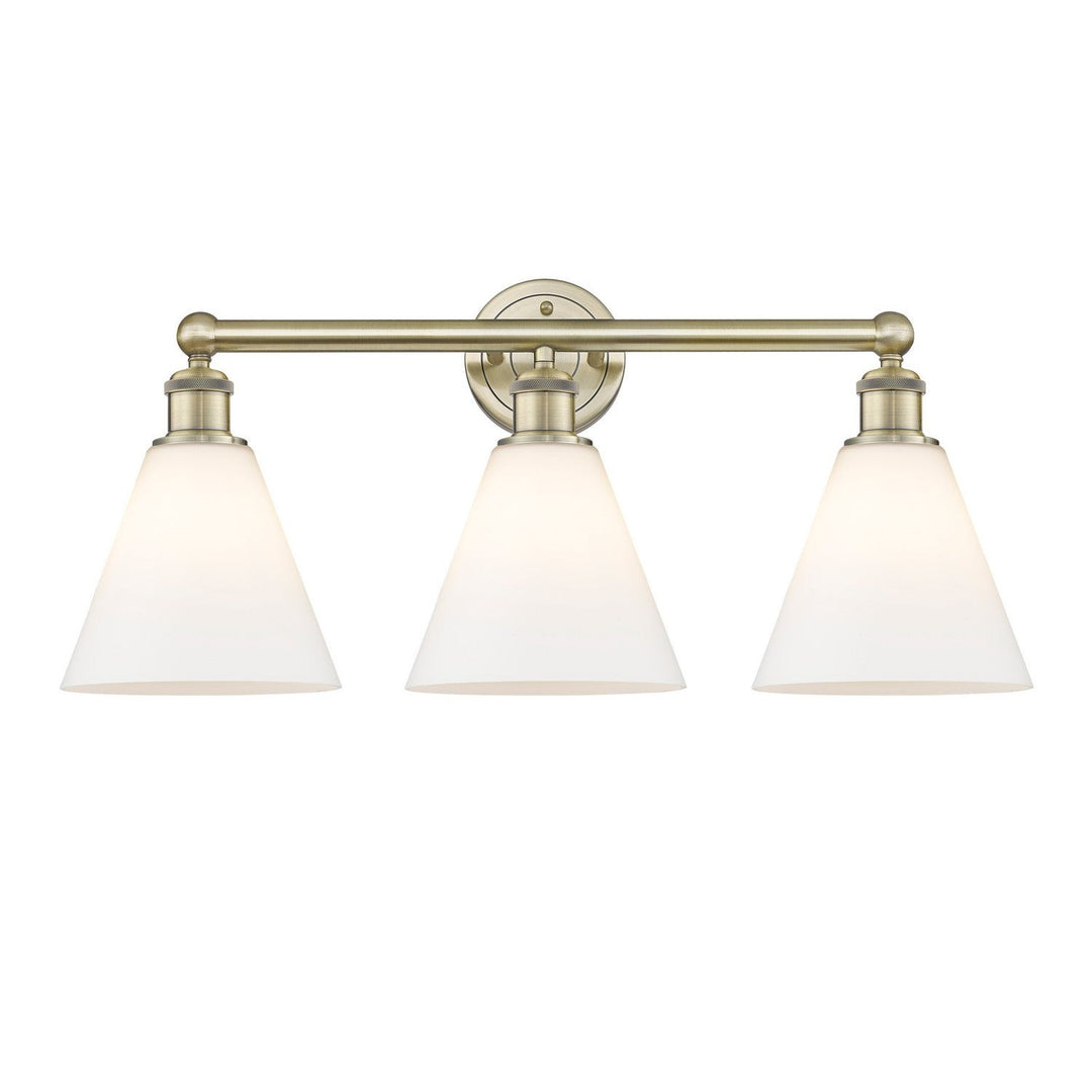 Innovations Downtown Urban 616-3W-AB-GBC-81 Bath Vanity Light 26 in. wide - Antique Brass