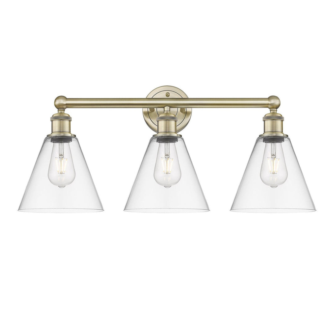 Innovations Downtown Urban 616-3W-AB-GBC-82 Bath Vanity Light 26 in. wide - Antique Brass